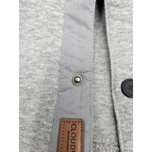 New Cloudveil Medium Quilted Snap-button Shirt/Jacket with Pockets - Retail $200 - Picture 5 of 12